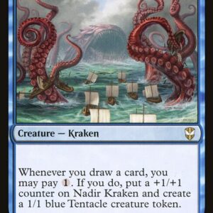 New Capenna Commander - 228 - Nadir Kraken - Rare - U - Non-foil (Front)