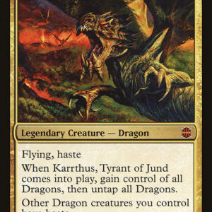 Alara Reborn - 117 - Karrthus, Tyrant of Jund - Mythic - Multi - Non-foil (Front)