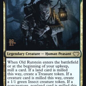 Innistrad: Crimson Vow Promos - 244s - Old Rutstein - Rare - BG - Foil - Datestamped Promo (Front)