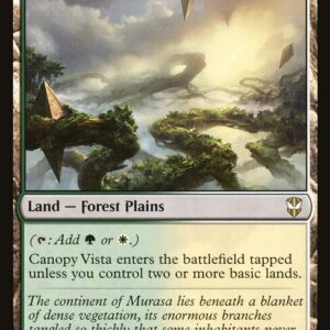 New Capenna Commander - 389 - Canopy Vista - Rare - C - Non-foil (Front)