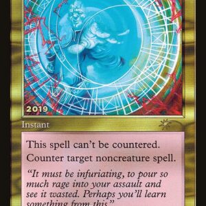 30th Anniversary Play Promos - 27 - Dovin's Veto - Rare - WU - Foil - Datestamped Promo (Front)