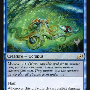Ikoria: Lair of Behemoths Promos - 66p - Sea-Dasher Octopus - Rare - U - Foil - Promo (Front)