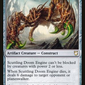 Commander 2018 - 219 - Scuttling Doom Engine - Rare - C - Non-foil (Front)