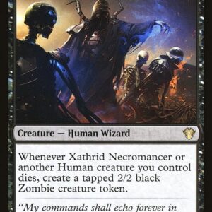 Commander 2020 - 141 - Xathrid Necromancer - Rare - B - Non-foil (Front)