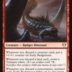 Commander 2020 - 57 - Surly Badgersaur - Rare - R - Non-foil (Front)