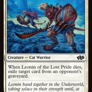 Foundations Jumpstart - 215 - Leonin of the Lost Pride - Common - W - Non-foil (Front)