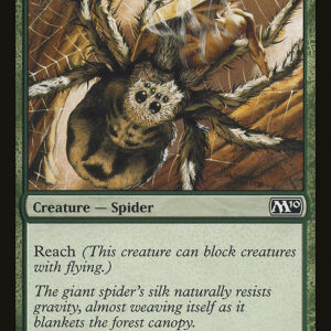 Magic 2010 - 185 - Giant Spider - Common - G - Non-foil (Front)