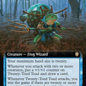 Bloomburrow Commander - 51 - Twenty-Toed Toad - Rare - U - Non-foil (Front)