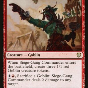 Phyrexia: All Will Be One Commander - 103 - Siege-Gang Commander - Rare - R - Non-foil (Front)