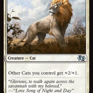 Foundations Jumpstart - 214 - King of the Pride - Uncommon - W - Non-foil (Front)