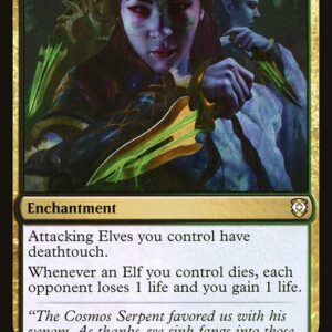 Kaldheim Commander - 15 - Elderfang Venom - Rare - BG - Non-foil (Front)