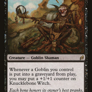 Lorwyn - 120 - Knucklebone Witch - Rare - B - Non-foil (Front)