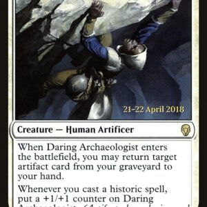 Dominaria Promos - 13s - Daring Archaeologist - Rare - W - Foil - Datestamped Promo (Front)