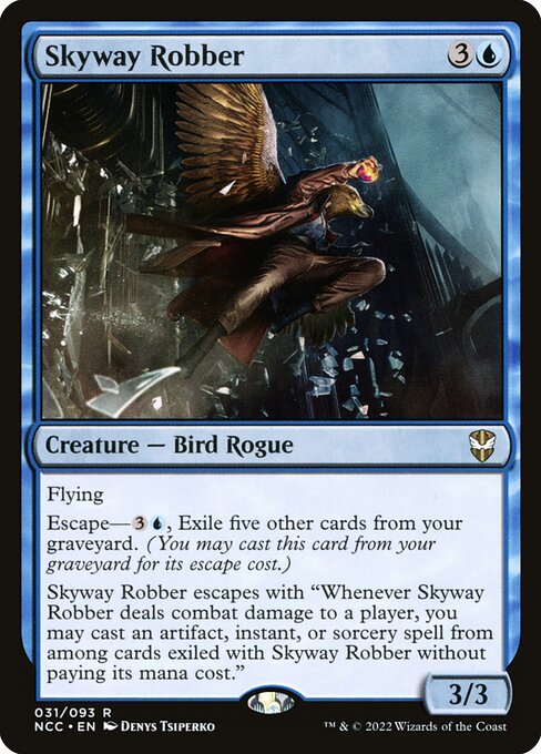 New Capenna Commander - 31 - Skyway Robber - Rare - U - Non-foil (Front)