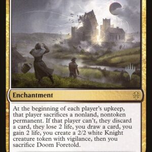 Throne of Eldraine Promos - 187p - Doom Foretold - Rare - WB - Non-foil - Promo (Front)