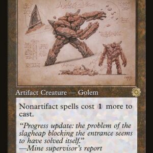 The Brothers' War Retro Artifacts - 92 - Lodestone Golem - Rare - C - Non-foil (Front)
