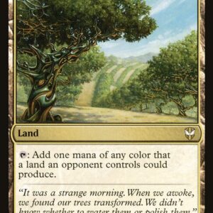 New Capenna Commander - 400 - Exotic Orchard - Rare - C - Non-foil (Front)