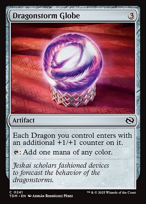 Tarkir: Dragonstorm - 241 - Dragonstorm Globe - Common - C - Non-foil (Front)