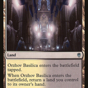Commander 2016 - 314 - Orzhov Basilica - Uncommon - C - Non-foil (Front)