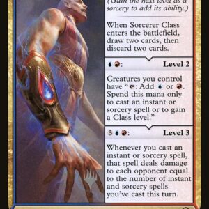 Adventures in the Forgotten Realms Promos - 233p - Sorcerer Class - Rare - UR - Foil - Promo (Front)