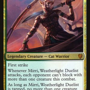 Commander 2017 - 43 - Mirri, Weatherlight Duelist - Mythic - WG - Foil (Front)