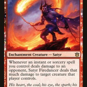 Born of the Gods - 108 - Satyr Firedancer - Rare - R - Non-foil (Front)