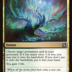 March of the Machine: The Aftermath - 28 - Cosmic Rebirth - Uncommon - WG - Foil (Front)