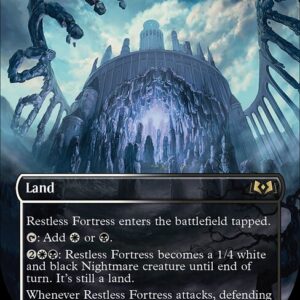 Wilds of Eldraine - 305 - Restless Fortress - Rare - C - Non-foil (Front)