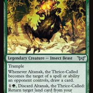 Duskmourn: House of Horror - 166 - Altanak, the Thrice-Called - Uncommon - G - Non-foil (Front)