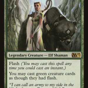 Magic 2013 - 197 - Yeva, Nature's Herald - Rare - G - Non-foil (Front)