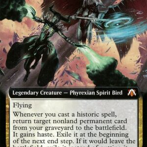 March of the Machine Commander - 93 - Moira and Teshar - Mythic - WB - Foil (Front)