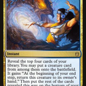 Commander Anthology - 172 - Aethermage's Touch - Rare - WU - Non-foil (Front)