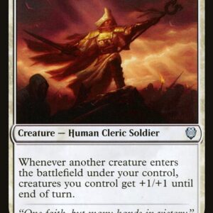Phyrexia: All Will Be One Commander - 72 - Goldnight Commander - Uncommon - W - Non-foil (Front)
