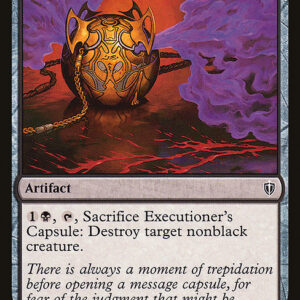 Commander 2016 - 109 - Executioner's Capsule - Common - B - Non-foil (Front)