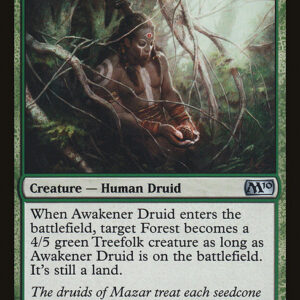 Magic 2010 - 167 - Awakener Druid - Uncommon - G - Non-foil (Front)