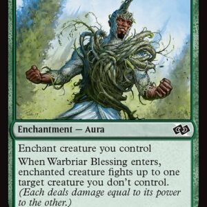 Foundations Jumpstart - 739 - Warbriar Blessing - Common - G - Non-foil (Front)