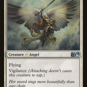 Magic 2010 - 29 - Serra Angel - Uncommon - W - Non-foil (Front)