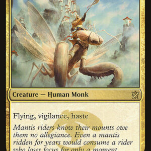 Khans of Tarkir - 184 - Mantis Rider - Rare - Multi - Non-foil (Front)