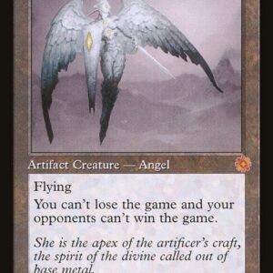 The Brothers' War Retro Artifacts - 41 - Platinum Angel - Mythic - C - Non-foil (Front)