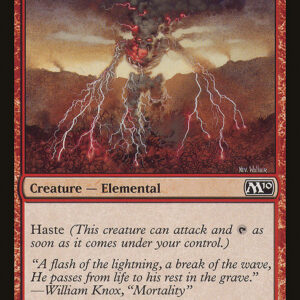 Magic 2010 - 147 - Lightning Elemental - Common - R - Non-foil (Front)