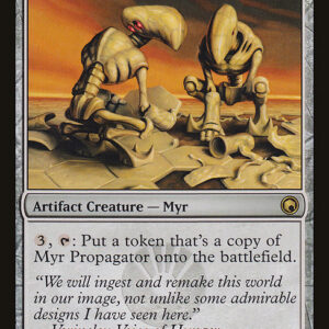 Scars of Mirrodin - 182 - Myr Propagator - Rare - C - Non-foil (Front)
