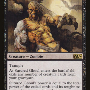 Magic 2012 - 112 - Sutured Ghoul - Rare - B - Non-foil (Front)