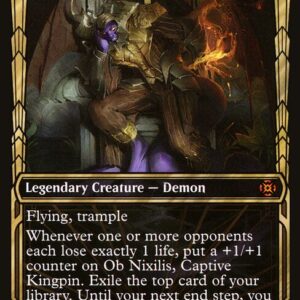 March of the Machine: The Aftermath - 91 - Ob Nixilis, Captive Kingpin - Mythic - BR - Non-foil (Front)