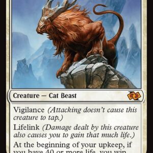 Foundations Jumpstart - 198 - Felidar Sovereign - Mythic - W - Non-foil (Front)