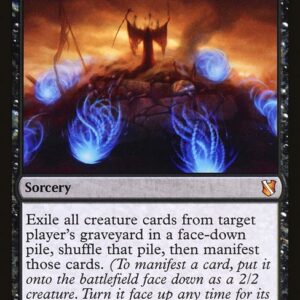 Commander 2019 - 115 - Ghastly Conscription - Mythic - B - Non-foil (Front)