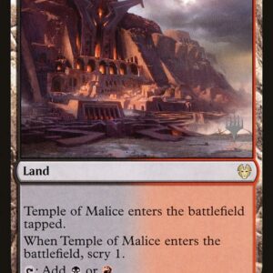 Theros Beyond Death Promos - 247p - Temple of Malice - Rare - C - Foil - Promo (Front)
