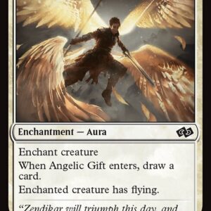 Foundations Jumpstart - 165 - Angelic Gift - Common - W - Non-foil (Front)