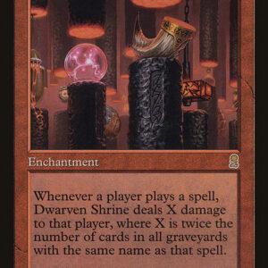 Odyssey - 187 - Dwarven Shrine - Rare - R - Non-foil (Front)