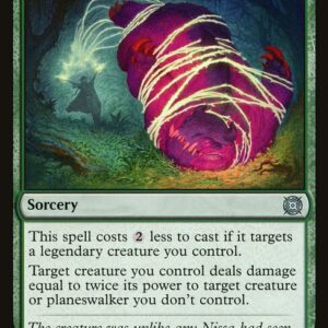 March of the Machine: The Aftermath - 20 - Animist's Might - Uncommon - G - Foil (Front)