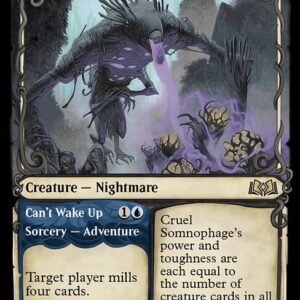 Wilds of Eldraine - 286 - Cruel Somnophage // Can't Wake Up - Rare - B - Non-foil (Front)